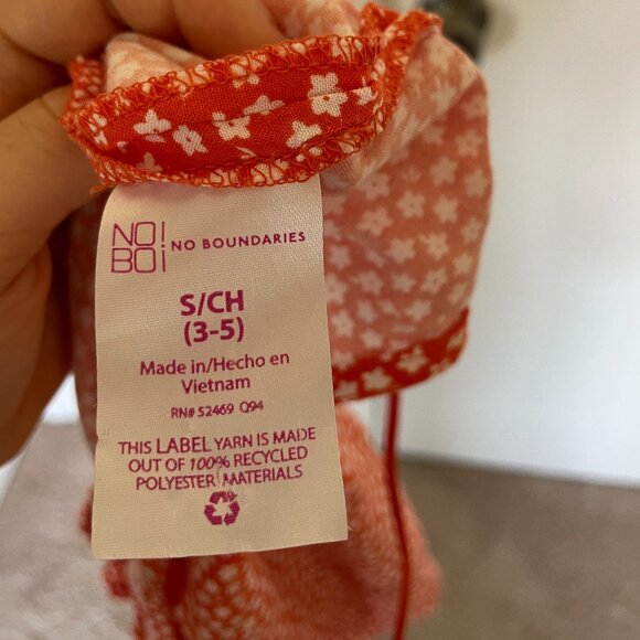 Orange Flower No Boundaries Racerback Spaghetti Strap Top Size S 🍊 🌼 🧡 - Picture 4 of 11